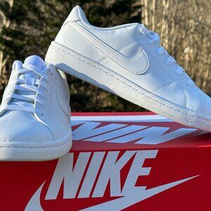 NEW Nike Court Royale 2 NN Triple White Casual Sneaker Size Womens 9.5 | Mens 8